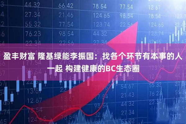 盈丰财富 隆基绿能李振国：找各个环节有本事的人一起 构建健康的BC生态圈