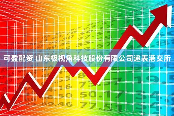 可盈配资 山东极视角科技股份有限公司递表港交所